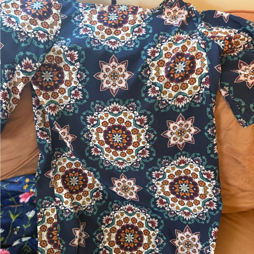 BeBop Multicolor Floral Patterned Dress